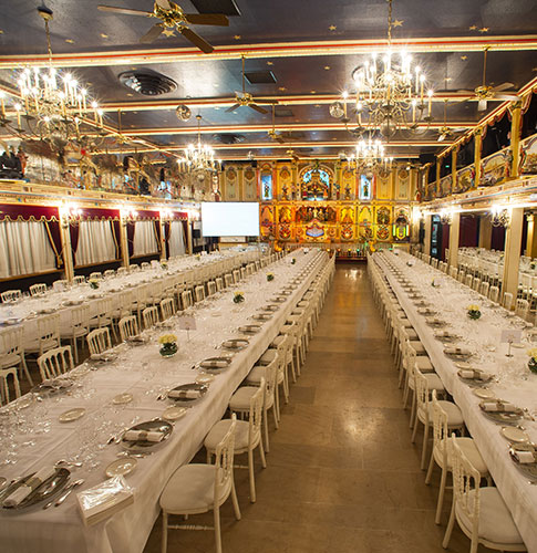 "Salle de repas Dîner des Grands Chefs"