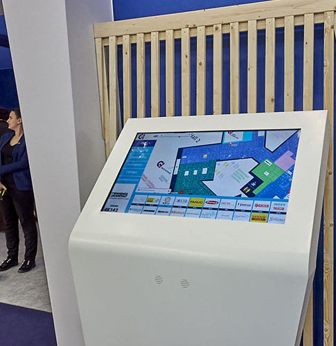"Global Industrie borne tactile"