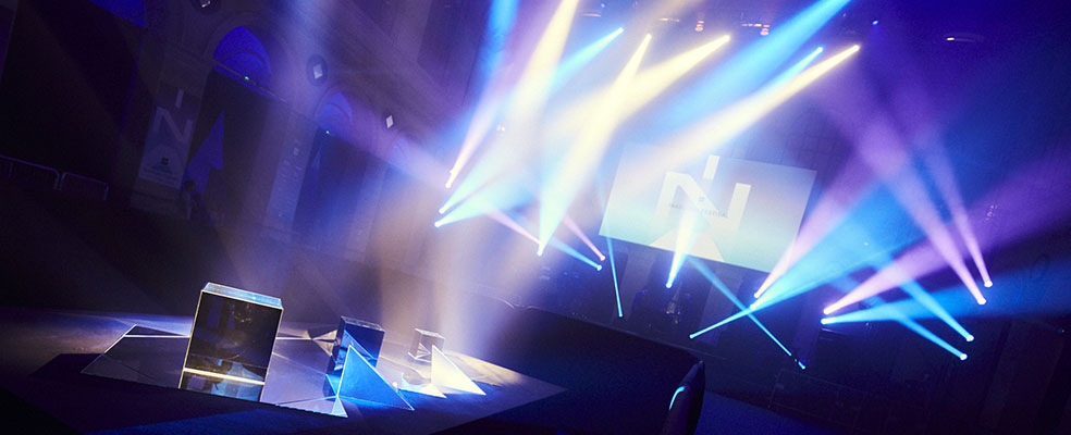 "Festival Inasound light show"