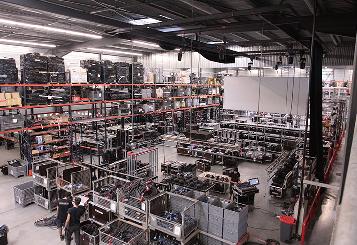 Solutions énergie GL events Audiovisual