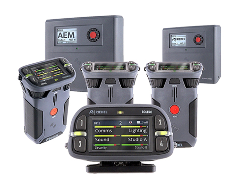 Système intercom HF Dect 4 postes Standalone Riedel Bolero - GL events