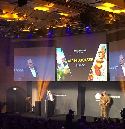 "World Restaurant Awards cérémonie"