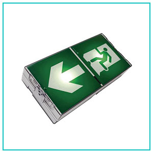 Bloc de secours, balisage de sécurité