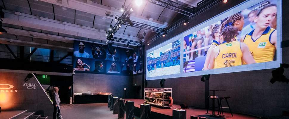 mise en lumière, sonorisation, streaming live d'ubisoft six invitational