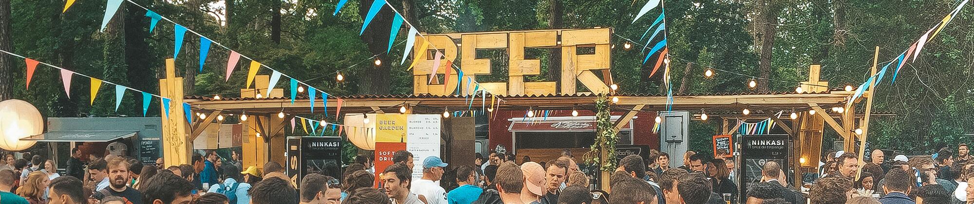 Header mondial de la bière vue ensemble