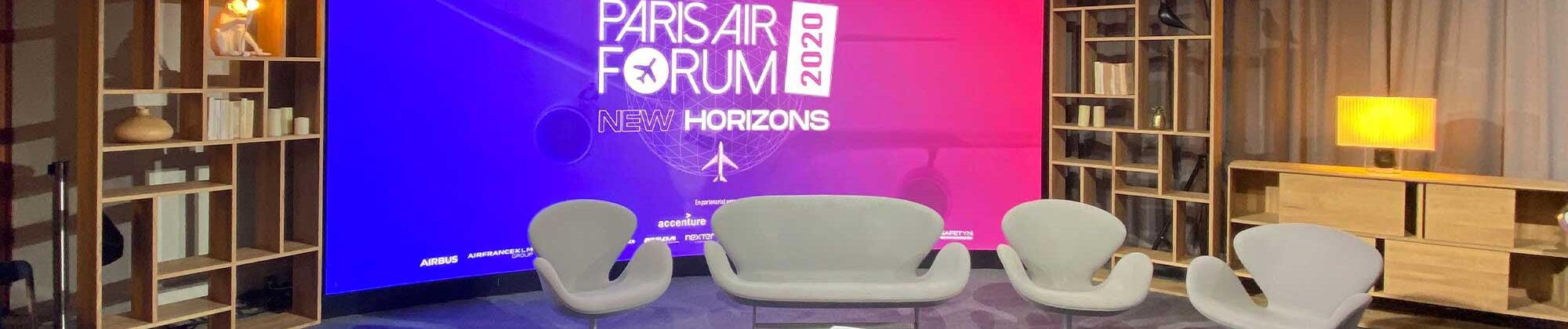 paris air forum en streaming live dans le studio TV de GL events