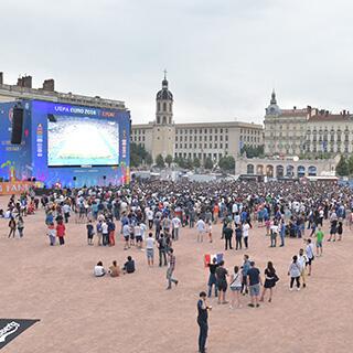 Fan zone lyon