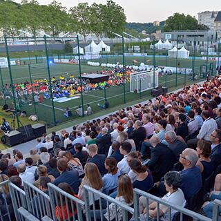 Inauguration sport dans la ville