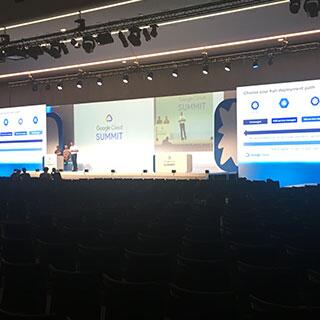 Miniature google cloud summit keynote