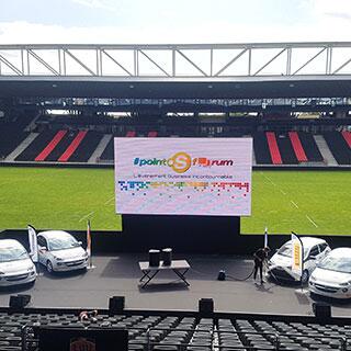 Miniature forum point s stade