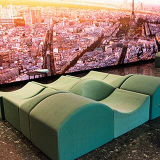 Mur LED Voyage Samaritaine