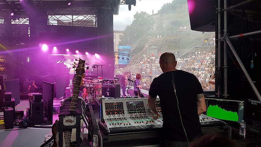 Régie son à Jazz à Vienne