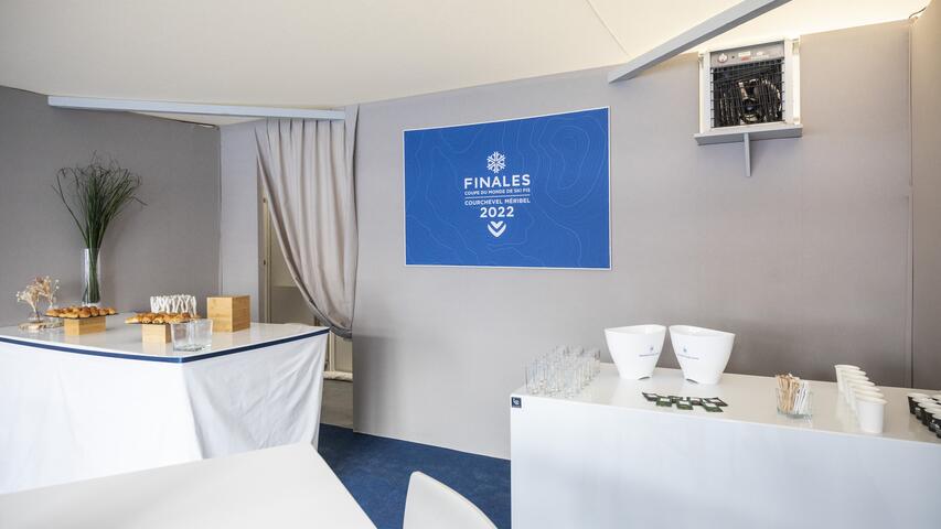 finales coupe du monde de ski intérieur VIP